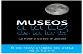 Actividades de la Noche de los Museos a la luz de la luna.