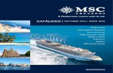 Catálogo MSC Cruceros
