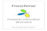 Proyecto educativo freetime14 15