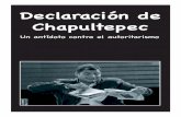 La Declaración de Chapultepec