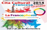 Cita cultural francesa con Granada - 8º edición