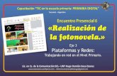 Encuentro Presencial 6 "Realización de la Fotonovela." (Lic. H. D. Sosa Osores)