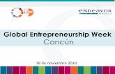 Global Entrepreneurship Week Cancun