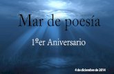 Primer Aniversario Mar de Poesía