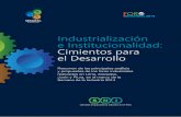 Foro Industrialización e Institucionalidad: Cimientos para el Desarrollo