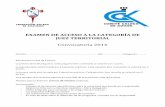 Examen Juez Territorial Galicia 2014 - Soluciones