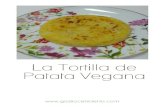 Gastrocenicienta La Tortilla de Patatas Vegana