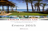 Revista ERALIA Homes List (Enero 2015)