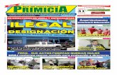 Diario Primicia Huancayo 12/01/15