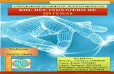 Revista digital- introduccion a la ingeniería de sistemas tema 3: ROL DEL INGENIERO DE SISTEMAS
