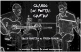 Cuando los poetas cantan. Dossier. Poesía y Flamenco. David Morello y Sergio Burgas