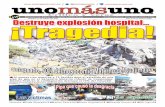 30 Enero 2015, Destruye explosión hospital... ¡Tragedia!