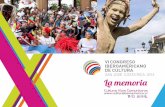 Memoria VI congreso iberoamericano de cultura