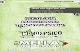 Boletín Ingresantes Motorpsico La Mella 2015