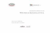 Elementos Básicos de Técnica Legislativa