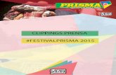 Cliping Prensa #FESTIVALPRISMA 2015