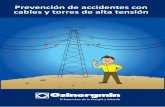 Prevención de accidentes con cables y torres de alta tensión