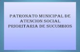 Informe de actividades Patronato Municipal de Atencion Social Prioritaria de Sucumbios