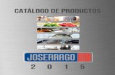 JOSERRAGO CATÁLOGO DE PRODUCTOS 2015