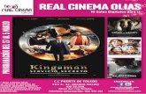Programación Real Cinema Olías del 27 de febrero al 5 de marzo