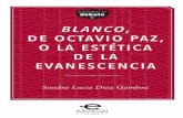 Blanco de Octavio Paz o estética de la evanescencia sampler