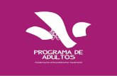 Programa de Adultos - PdA