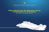 Plan de Eficacia de la Cooperación en El Salvador
