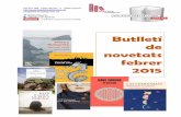 Guia de novetats febrer 2015 - Biblioteca Fages de Climent de Figueres