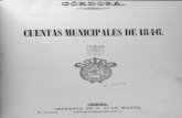 1846 Cuentas municipales del Ayuntamiento de Córdoba