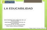 Educabilidad (Edgar Isaac)