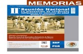 Memorias 2a Reunion Nacional 2007