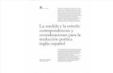Isidro Pliego Sánchez - La Medida y La Estrofa - Consideraciones Para La Traducción En-ES