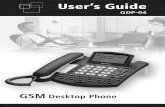 Manual Del Usuario Telefono GSM de Mesa
