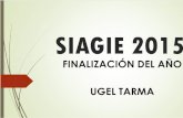 Siagie 2015 Fin de Año