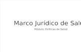 Marco Jurídico de Salud