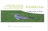 Lista Das Aves de Galicia
