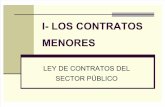 Ley de Contratos Del Sector Publico-CONTRATOS-MENORES