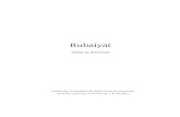 Rubaiyat - Omar Al Khayyam