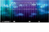 Panorama Banda 700mhz America Latina