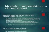 Modelo Matemático y Dimensional
