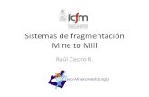 4. Sistemas de fragmentación mine to mill