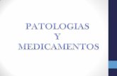 Patologias y sus medicamentos