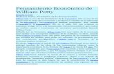 Pensamiento Económico de William Petty