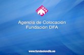 Agencia de colocación Fundación DFA