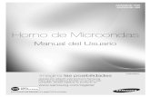 Manual de Usuario Microondas Samsung Cheff Amw83e-Wb_sb_xpe_03427f