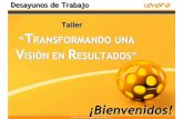 Taller Transformando Una Vision 2011 Presentacion