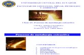 Clase 13 _procesos de Metalurgia Extractiva