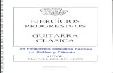 Ejercicios Progresivos - Guitarra Clásica