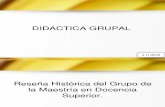 Didactica Grupal Reseña Historica 2015