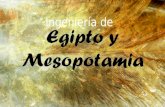 Ingeniería en Mesopotamia y Egipto